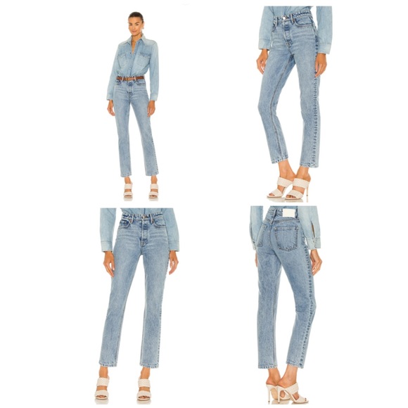 GRLFRND Karolina High Rise Straight Crop - Picture 3 of 5